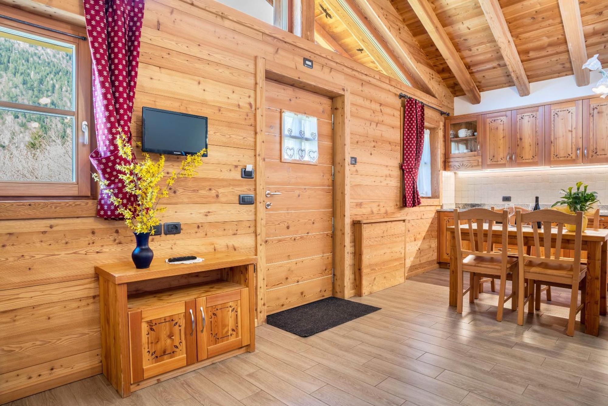 Chalet Camping Fae 1 Madonna Exterior foto